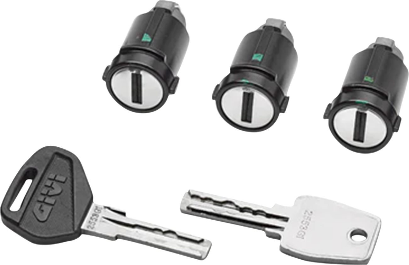 GIVI SLR103 Smart Security Lock Set for Outback Evo Smart - 3 Cases