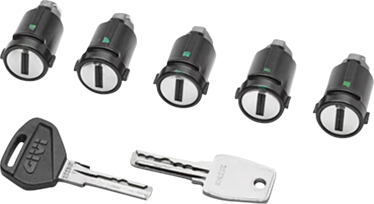 GIVI Smart Security Lock Set SLR105 for Outback Evo Smart – 5 Cases