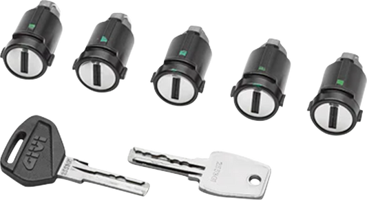 GIVI Smart Security Lock Set SLR105 for Outback Evo Smart – 5 Cases