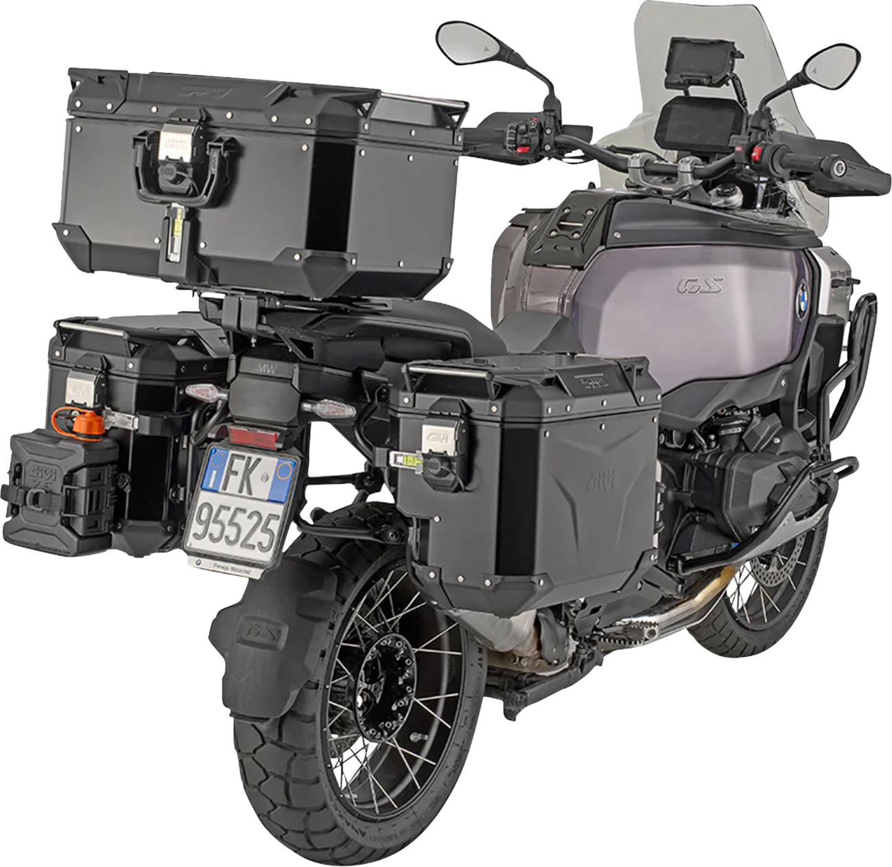 GIVI Outback Evo Side Case - Right - 40 Liter - Black OBKEVS40BR