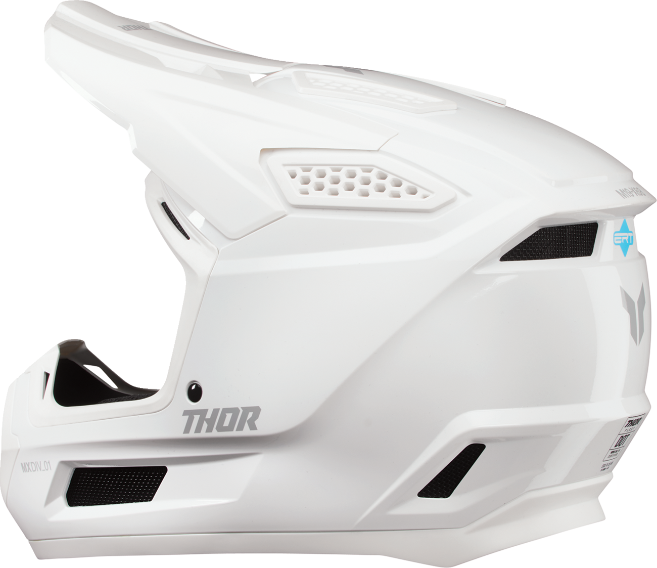 THOR Fleet Helmet Whiteout Gloss White XL (Part Number 0110-9397)