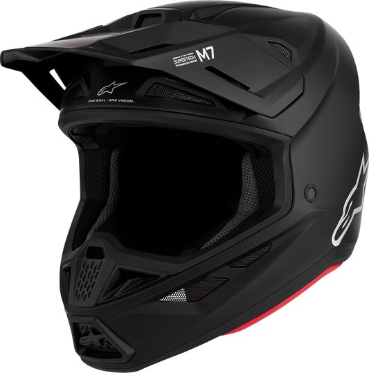 ALPINESTARS SM7 Helmet - Solid - Matte Black - XS 8301426-110-XS