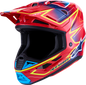 ALPINESTARS SM7 Helmet - Cast - Red/Yellow Fluo/Blue - XS 8302626-3226-XS