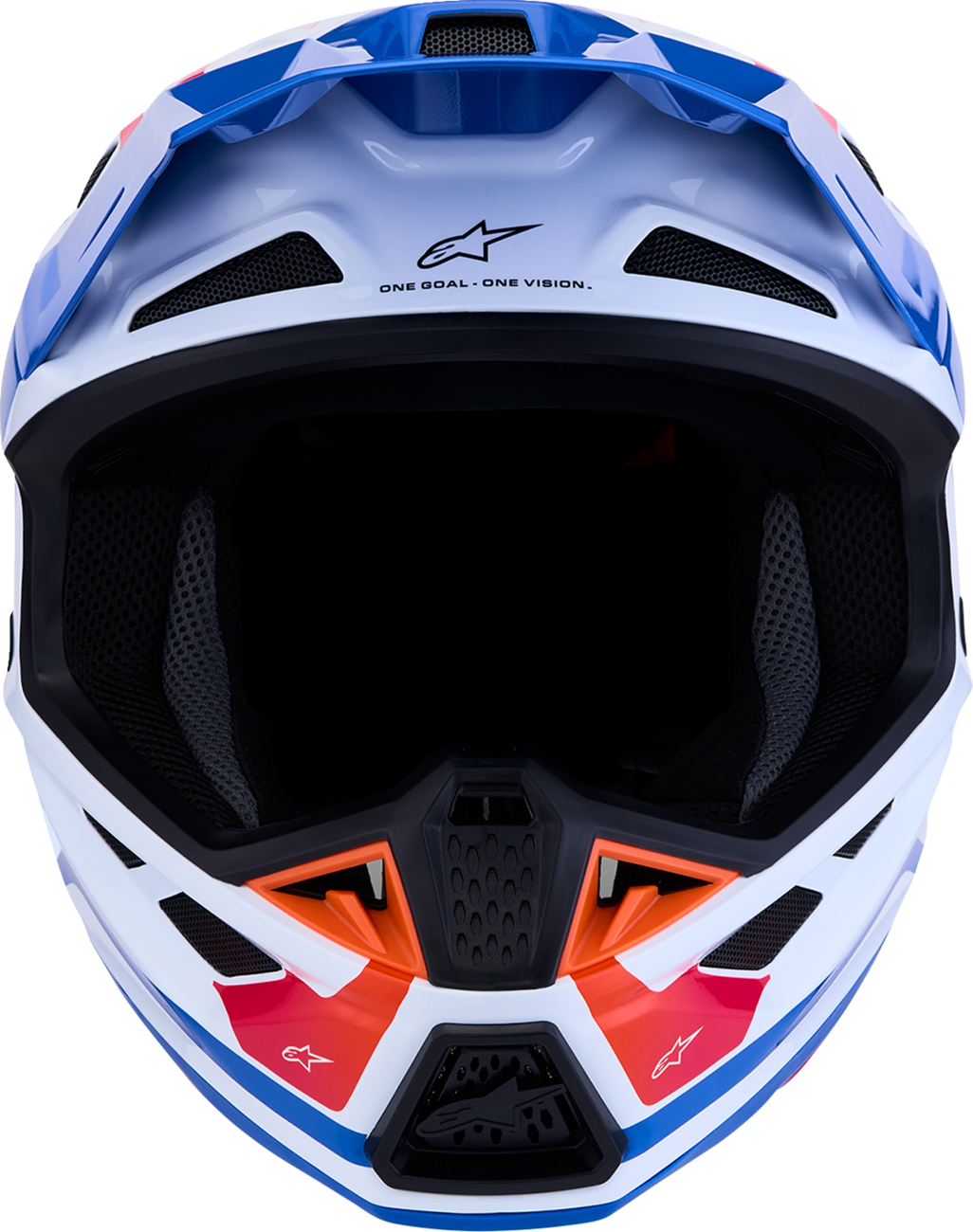 ALPINESTARS SM7 Helmet - Core - White/Blue/Orange/Pink - 2XL 8301826-2088-2X