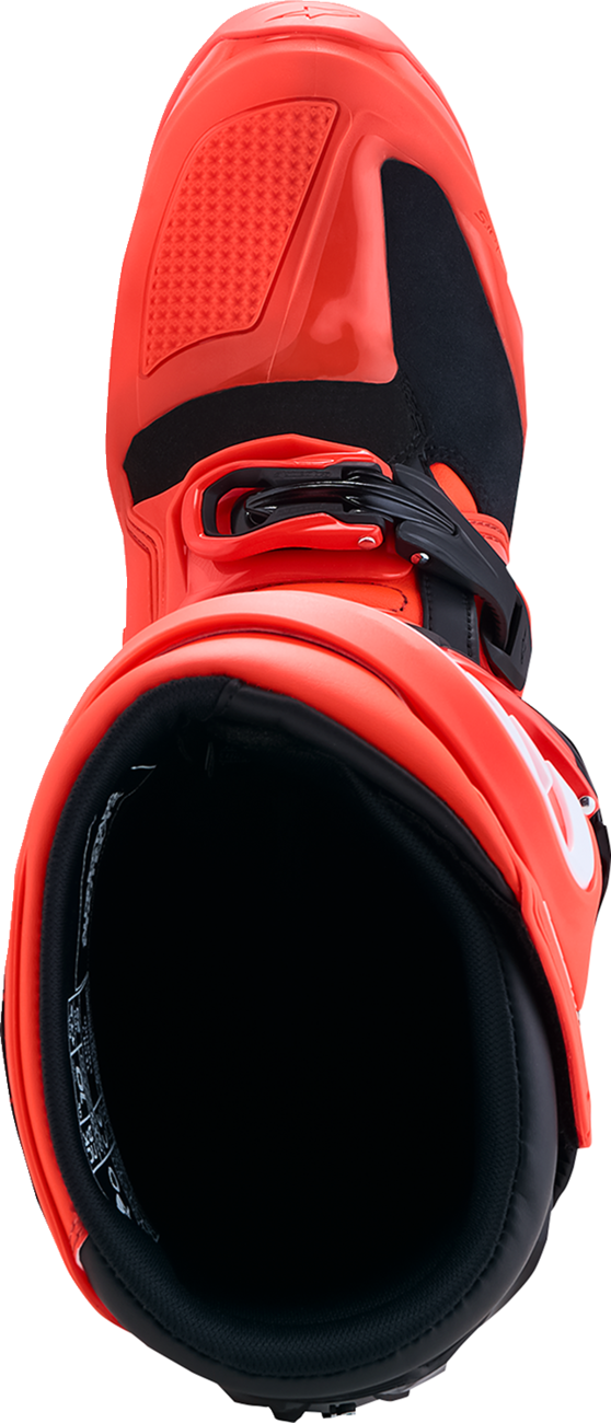 ALPINESTARS Tech 7 Enduro Boots - Black/Fluorescent Red - US 9 / EU 43 2010426-314-9