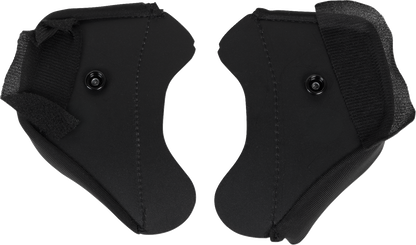 Z1R Scuzzi Cheek Pads - Black - Large 0134-4241