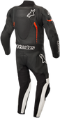 ALPINESTARS Youth GP Plus 1-Piece Leather Suit - Black/White/Red Fluorescent - US 24 / EU 130 31405181231130