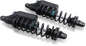 Legend Suspension Revo ARC Piggyback Shocks for 1999-2017 Harley-Davidson Dyna 14-inch Standard - Black by Legend Suspension Part 1310-1892