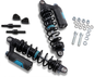 Legend Suspension Revo ARC Piggyback Shocks for Harley FXR 1984-2000, 13-inch Heavy Duty Black Part 1310-1899