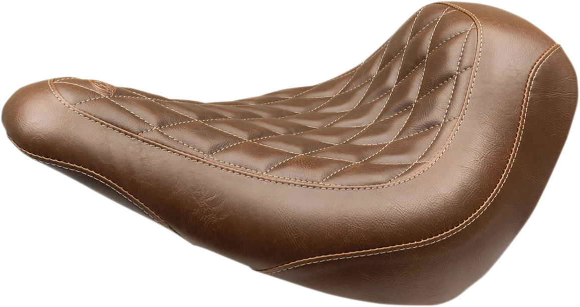 MUSTANG Seat - Wide Tripper™ Solo - without Backrest - Diamond - Brown 83041