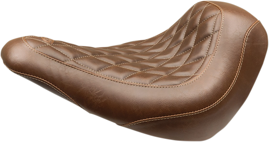 MUSTANG Seat - Wide Tripper™ Solo - without Backrest - Diamond - Brown 83041