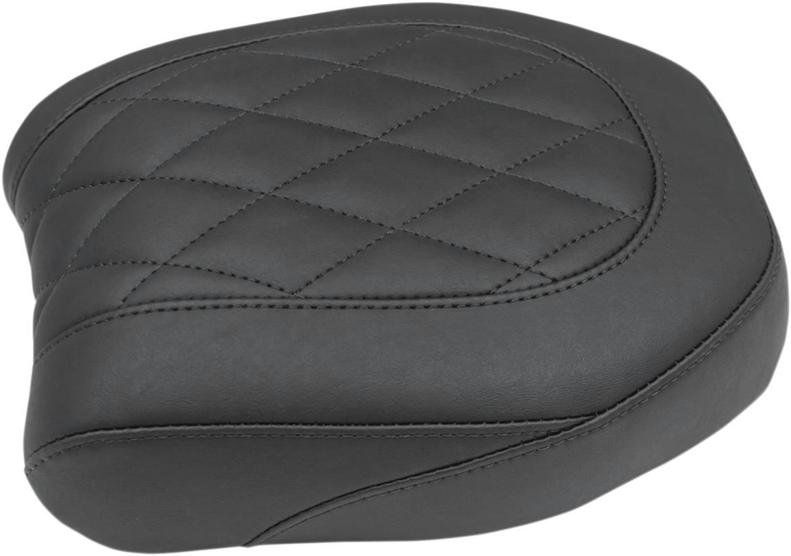 MUSTANG Wide Tripper Rear Seat - Diamond - Black - FXDF '14-'17 75039