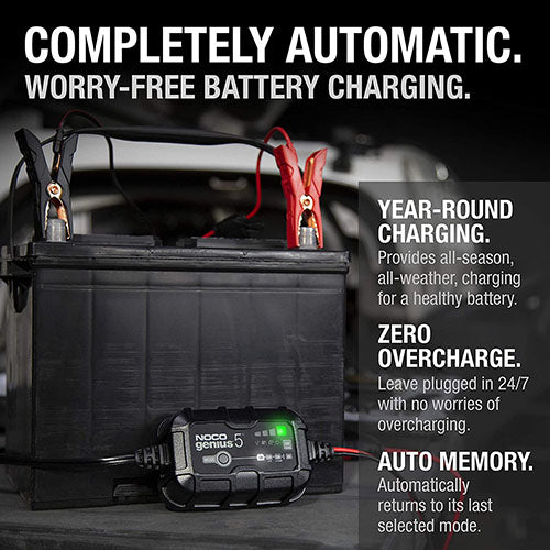 GENIUS 5A BATTERY CHARGER