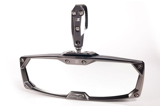 HALO-RA REAR VIEW MIRROR BILLET BEZEL - 2"