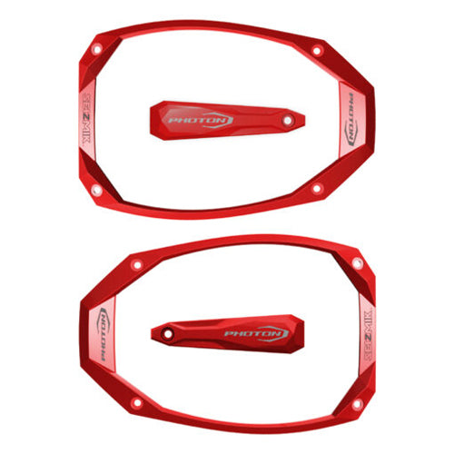 SEIZMIK Photon Cast Aluminum Trim Kit - Red (Part No. 56-19019)