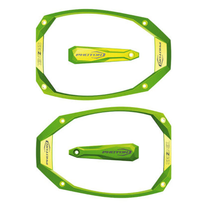 Seizmik Photon Cast Aluminum Trim Kit - Green, Part Number 56-19021