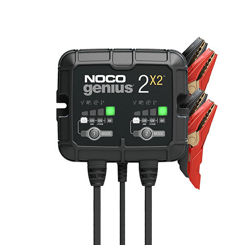2-BANK 4A BATTERY CHARGER