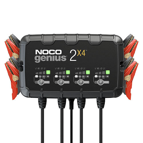 4-BANK 8A BATTERY CHARGER