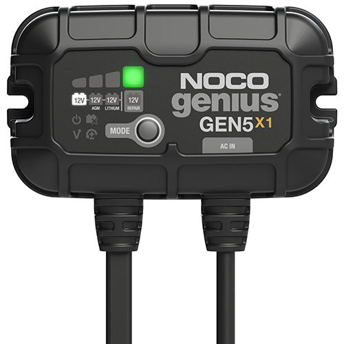 1-BANK 5A ONBOARD BATTERY CHARGER