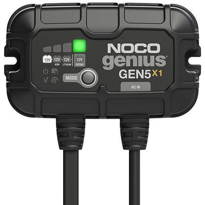 1-BANK 5A ONBOARD BATTERY CHARGER