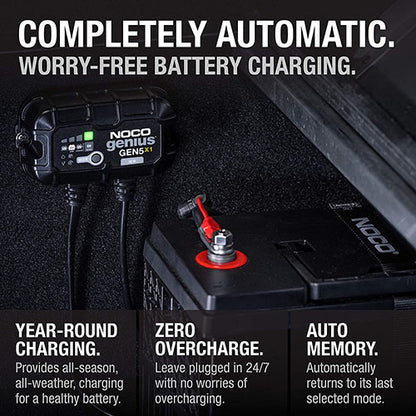 1-BANK 5A ONBOARD BATTERY CHARGER