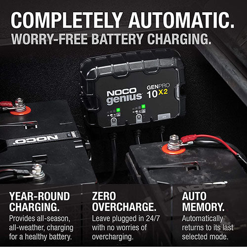 2-BANK 20A ONBOARD BATTERY CHARGER