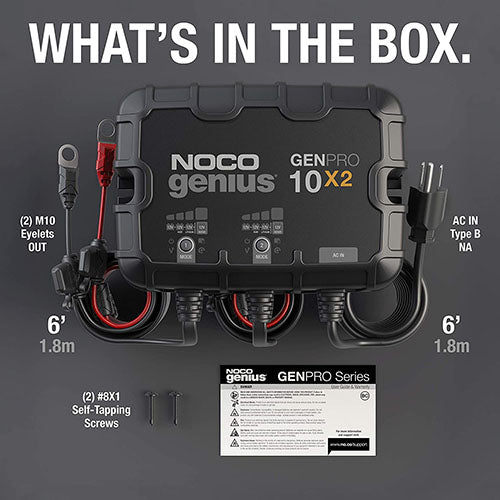 2-BANK 20A ONBOARD BATTERY CHARGER