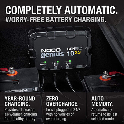 3-BANK 30A ONBOARD BATTERY CHARGER