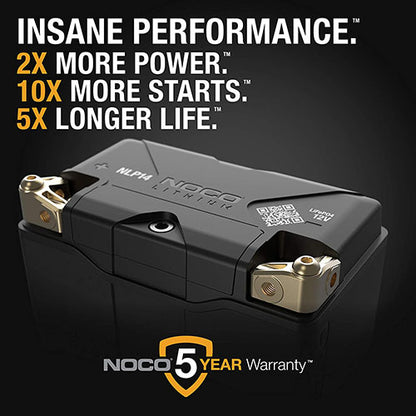 NOCO GROUP 14 LITHIUM POWERSPORTS BATTERY