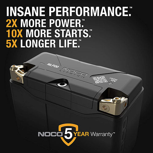 NOCO GROUP 20 LITHIUM POWERSPORTS BATTERY