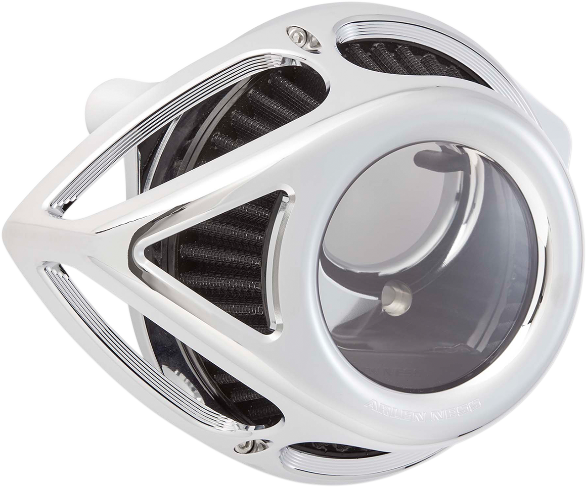 ARLEN NESS Clear Tear Air Cleaner Kit - Chrome 18-988