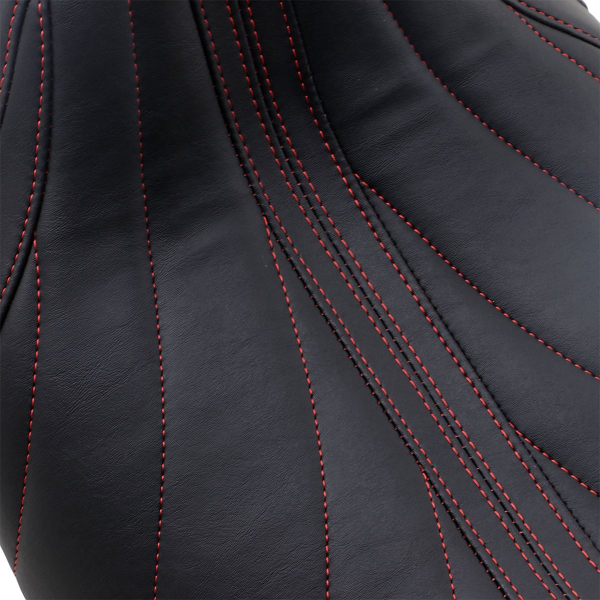 MUSTANG Revere Solo Seat - Gravity - Red Stitched - FL '08-'25 75059AB