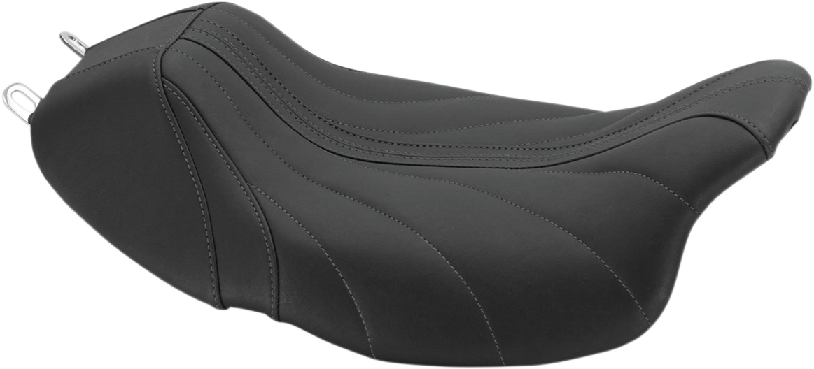 MUSTANG Revere Solo Seat - Gravity - Gray Stitched - FL '08-'25 75059GM