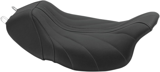MUSTANG Revere Solo Seat - Gravity - Gray Stitched - FL '08-'25 75059GM