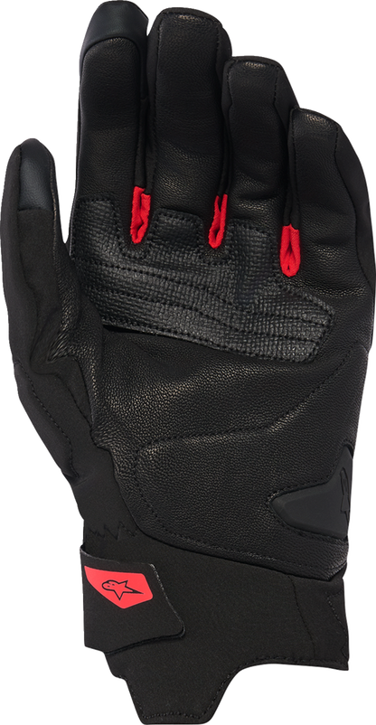 ALPINESTARS Faster V3 Plasma Drystar® Gloves - Black/Fluo Red - Medium 3560227-1030-M