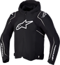 ALPINESTARS Zaca V2 Waterproof Jacket - Black/White - Medium 3201127-12-M