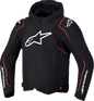 ALPINESTARS Zaca V2 Waterproof Jacket - Black/Red Fluo - Small 3201127-1030-S
