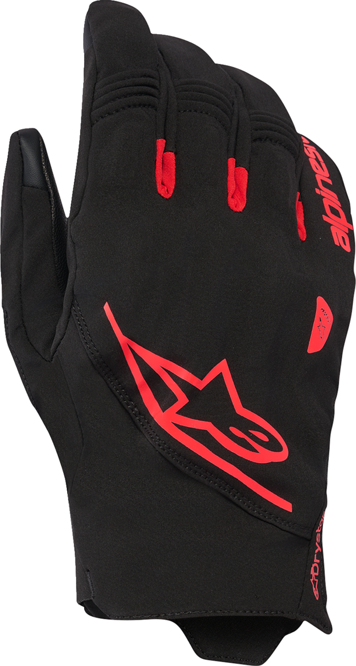 ALPINESTARS Faster V3 Plasma Drystar® Gloves - Black/Fluo Red - XL 3560227-1030-XL