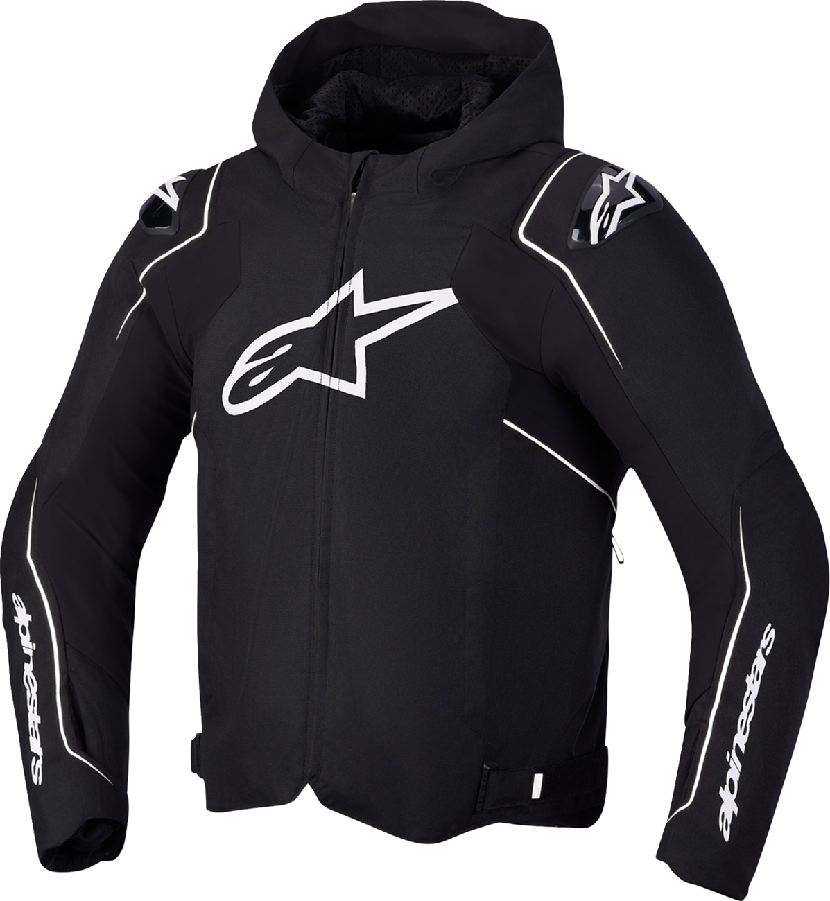ALPINESTARS Zaca V2 Waterproof Jacket - Black/White - 3XL 3201127-12-3XL