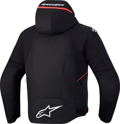 ALPINESTARS Zaca V2 Waterproof Jacket - Black/Red Fluo - Large 3201127-1030-L