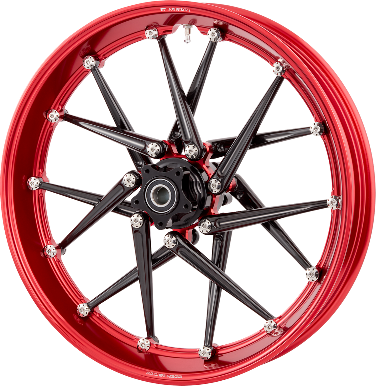 ARLEN NESS Spoken Rim - Red Rim/Black Spokes - 18x5.5 333-004