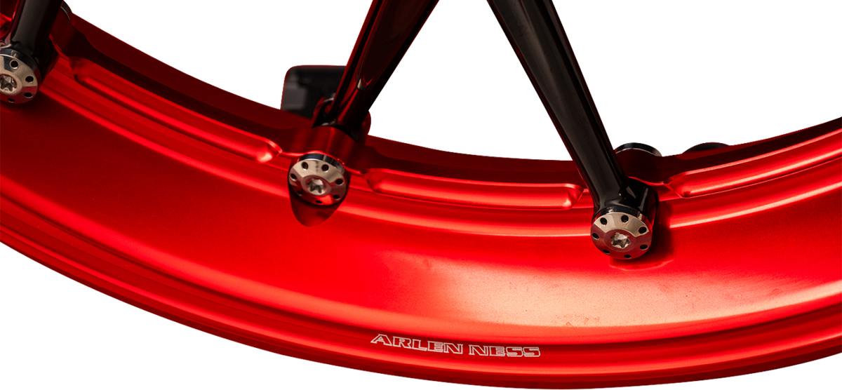 ARLEN NESS Spoken Rim - Red Rim/Black Spokes - 19x3.25 333-012