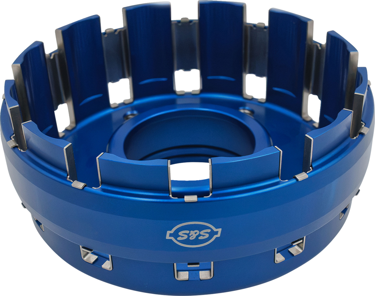 S&S CYCLE Billet Clutch Basket - 07'-'17 Big Twin 560-0470