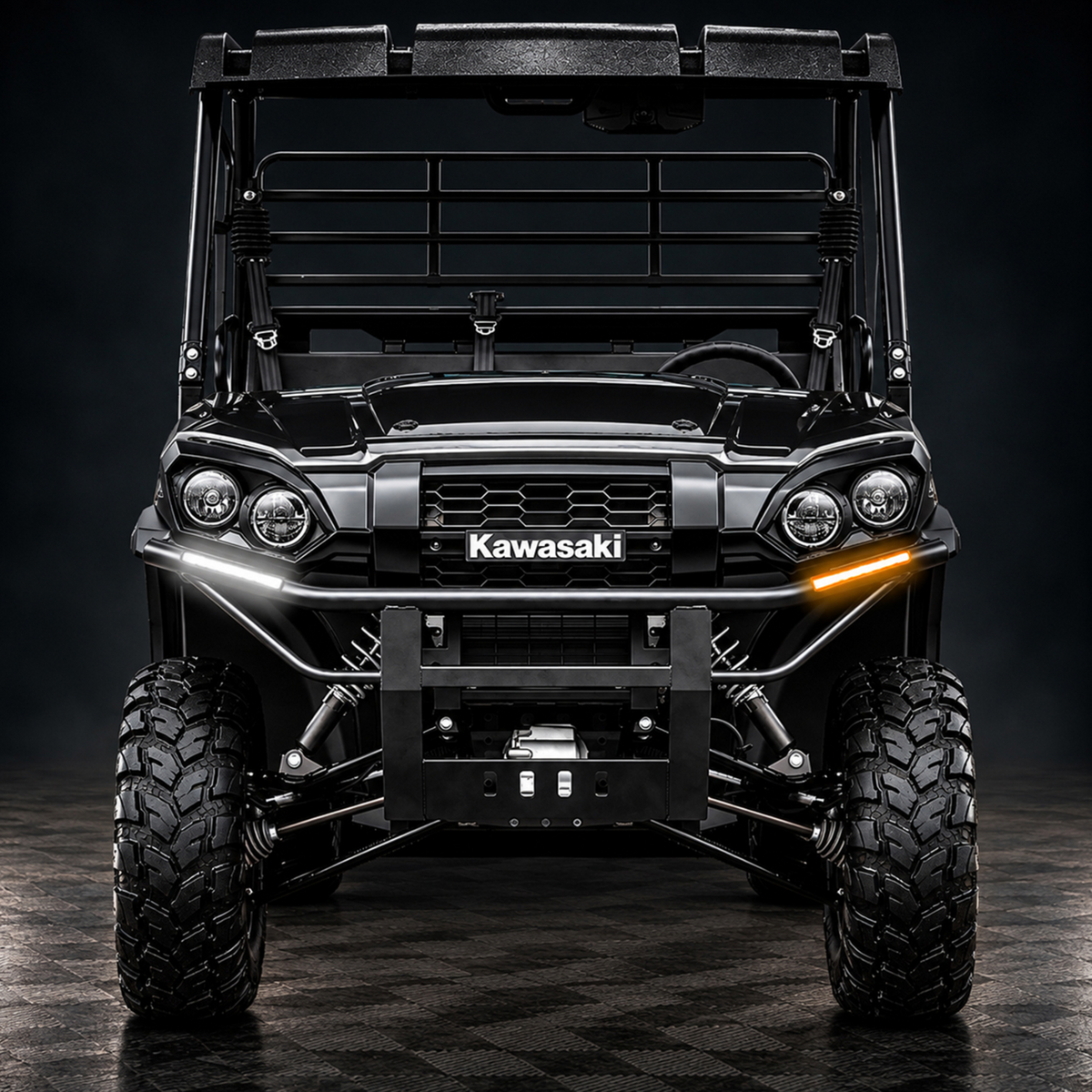 RAVEK Gen3 Speakeasy Turn Signal Kit for Kawasaki Mule with Lever, 67-105SL