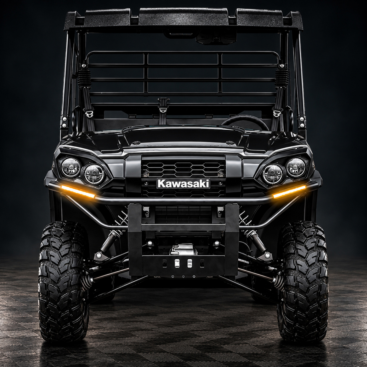 RAVEK Gen3 Speakeasy Turn Signal Kit for Kawasaki Mule with Lever, 67-105SL