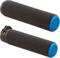 ARLEN NESS Knurled Grips - TBW - Blue 07-345