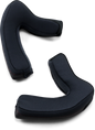 Z1R Road Maxx Cheek Pads - Black - Medium 0134-2610