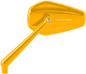 ARLEN NESS Mirror - Mini/Stocker - Side View - Hexagon - Gold - Left 13-151