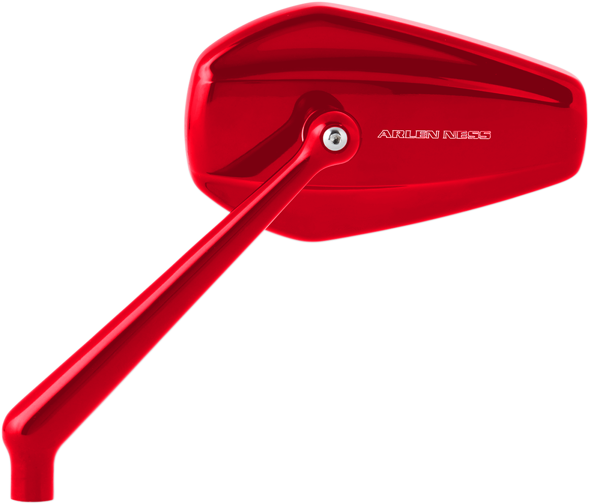 ARLEN NESS Mirror - Mini/Stocker - Side View - Hexagon - Red - Left 13-152