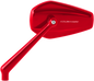 ARLEN NESS Mirror - Mini/Stocker - Side View - Hexagon - Red - Left 13-152